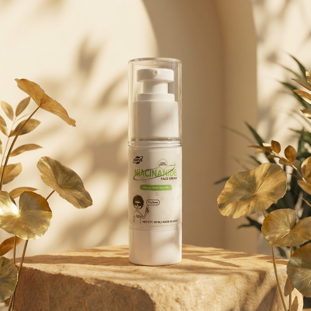 AMIVÉ-Niacinamide Cica Alpha Arbutin Face Cream-[30ML]